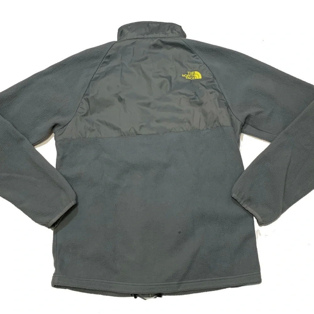 S / The North Face Gray fleece Jacket